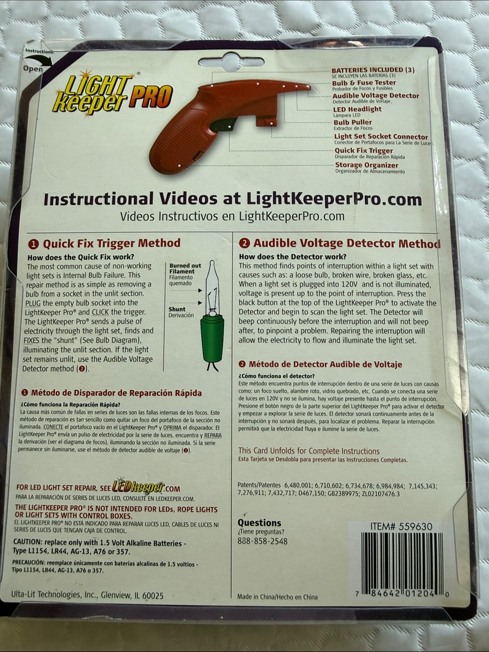 Lightkeeper Pro The Complete Tool To Fix Incandescent Christmas Bulb Light Sets - Picture 2 of 2